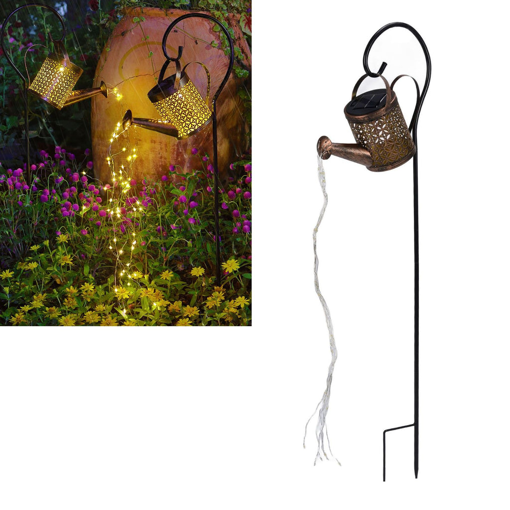 Solar Kettle Lawn Light Beautiful Convenient Solar Watering Can Lights for Garden Yard Decoration