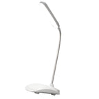LED Desk Lamp Touch Control Three Level Color Temperature Stepless Dimming USB Charging Table Lamp White