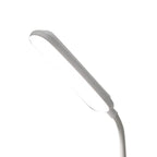 LED Desk Lamp Touch Control Three Level Color Temperature Stepless Dimming USB Charging Table Lamp White
