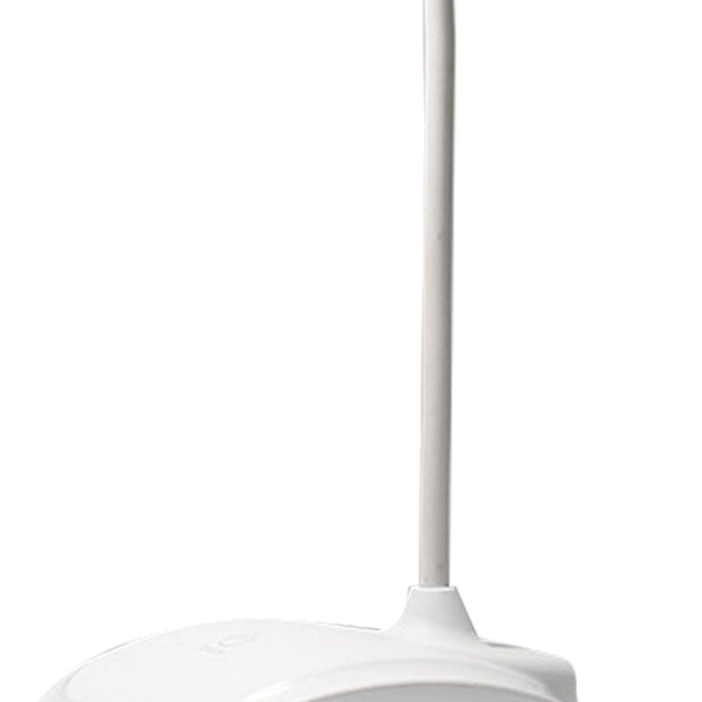 LED Desk Lamp Touch Control Three Level Color Temperature Stepless Dimming USB Charging Table Lamp White