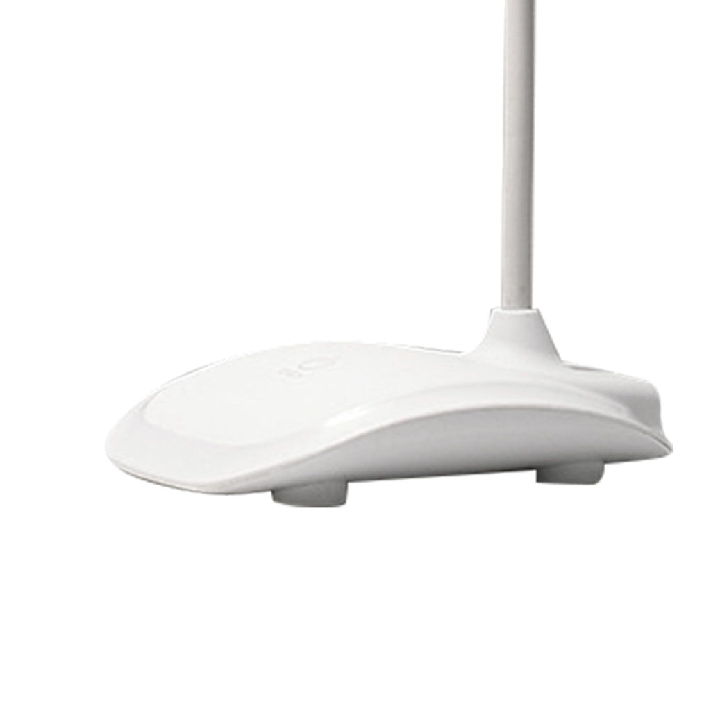 LED Desk Lamp Touch Control Three Level Color Temperature Stepless Dimming USB Charging Table Lamp White