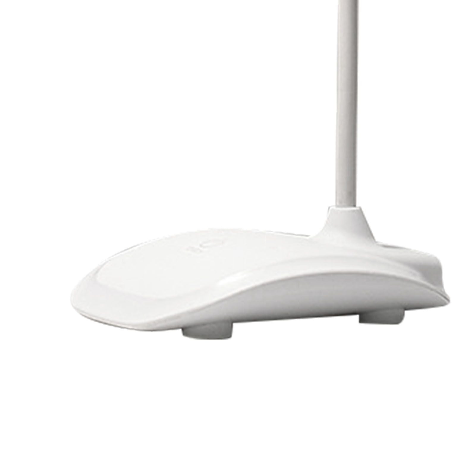 LED Desk Lamp Touch Control Three Level Color Temperature Stepless Dimming USB Charging Table Lamp White