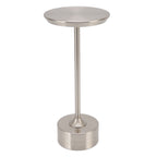 Cordless Table Lamp Rechargeable 2000mAh 3 Levels Brightness Portable USB C LED Metal Bedside Lamp Silver