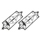 2pcs Wall Sconce Candle Holder Hanging Iron Wall Candle Sconce Holder Wall Decorations for Living Room Dining Room