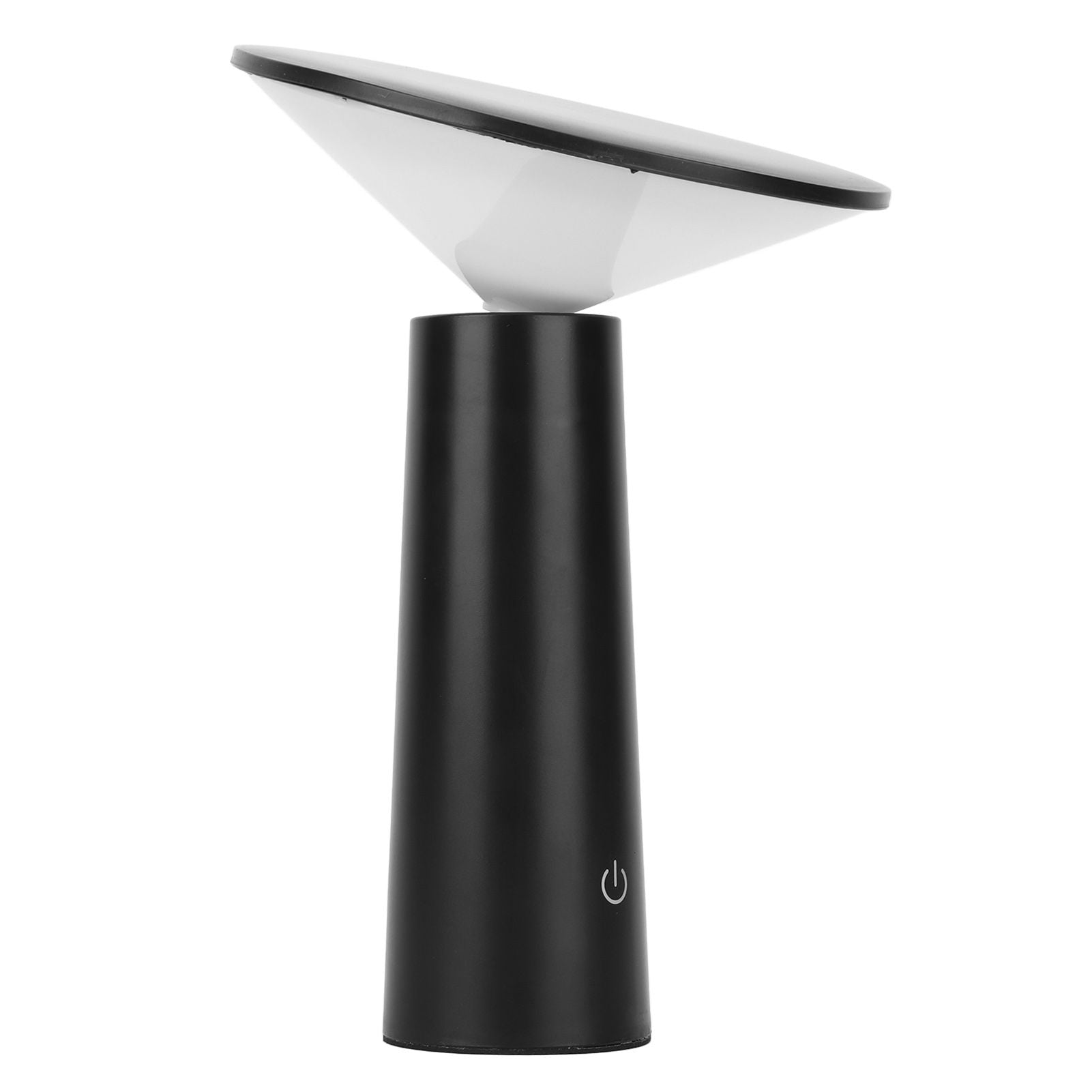 LED Table Lamp Rechargeable Touch Control Desk Light Adjustable Eye Protection Lamp with Battery Black