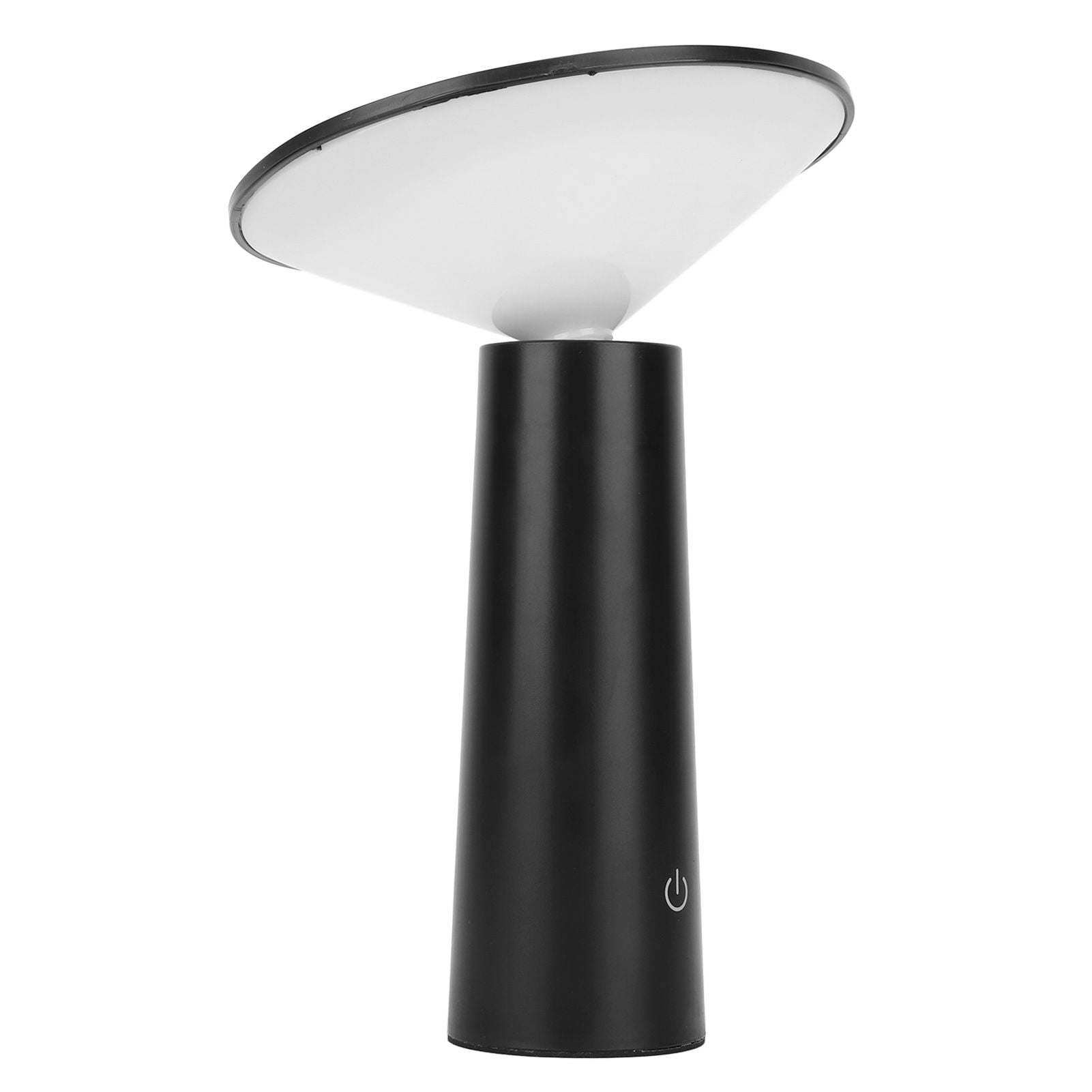 LED Table Lamp Rechargeable Touch Control Desk Light Adjustable Eye Protection Lamp with Battery Black