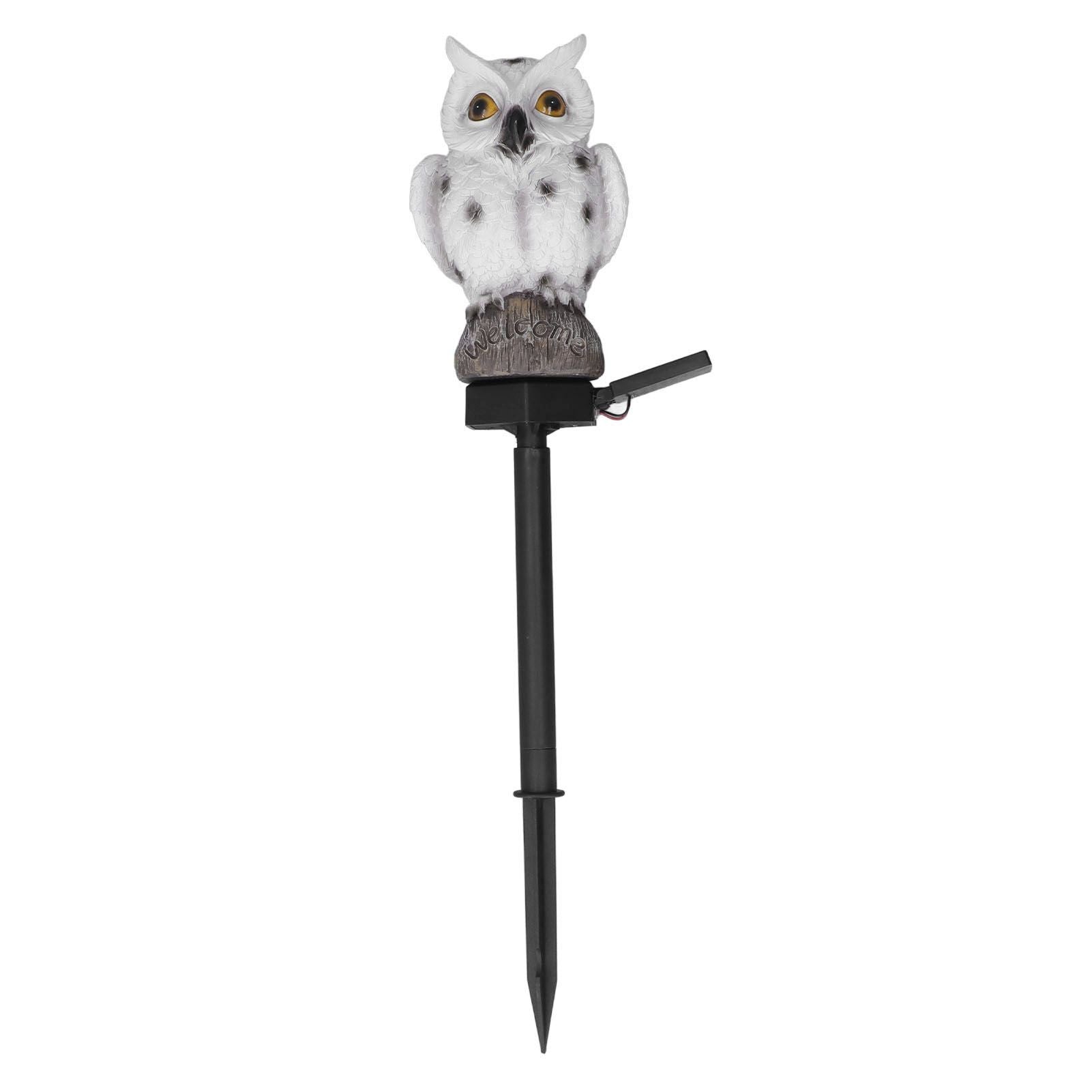 Solar Pathway Lights Outdoor Solar Garden Lights Owl Design Solar Powered Landscape Light For Patio Yard Driveway