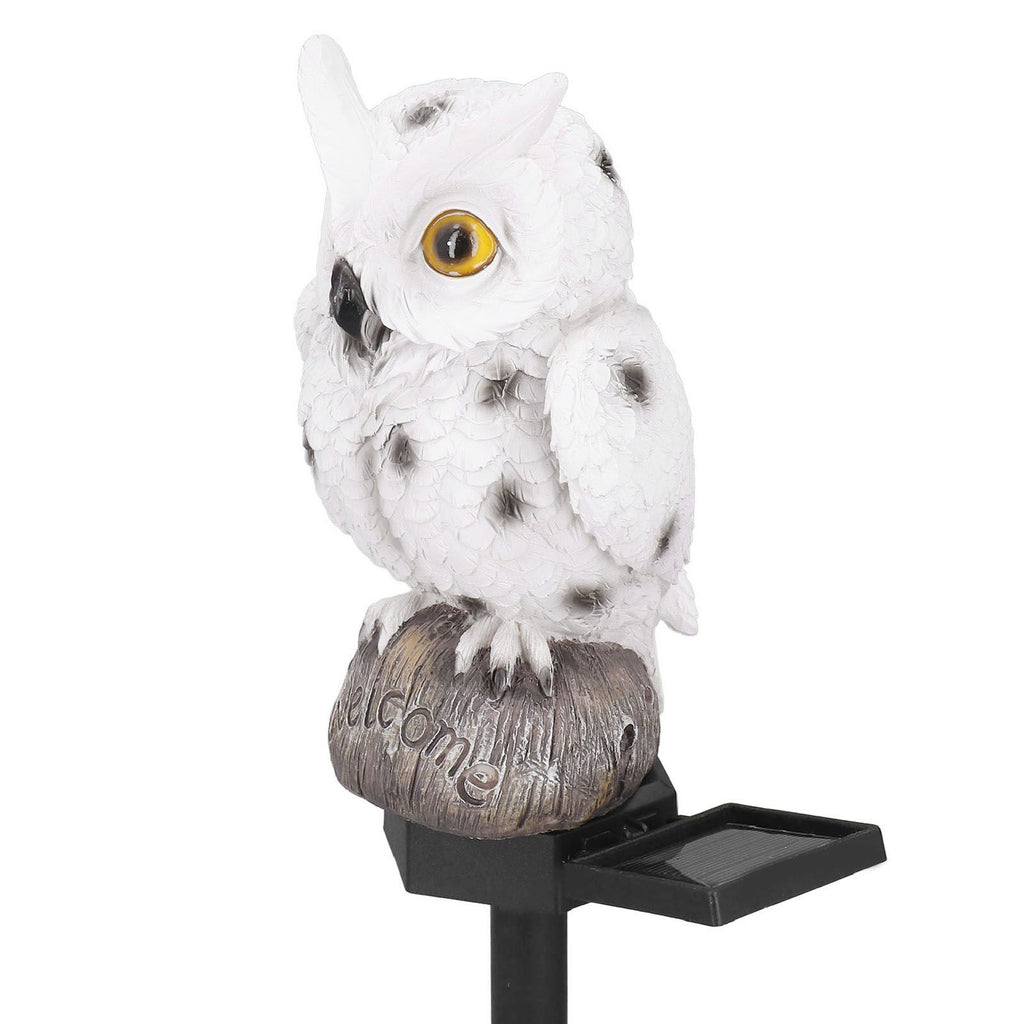 Solar Pathway Lights Outdoor Solar Garden Lights Owl Design Solar Powered Landscape Light For Patio Yard Driveway