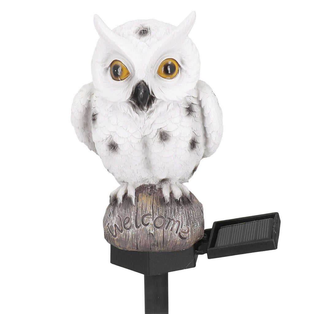 Solar Pathway Lights Outdoor Solar Garden Lights Owl Design Solar Powered Landscape Light For Patio Yard Driveway