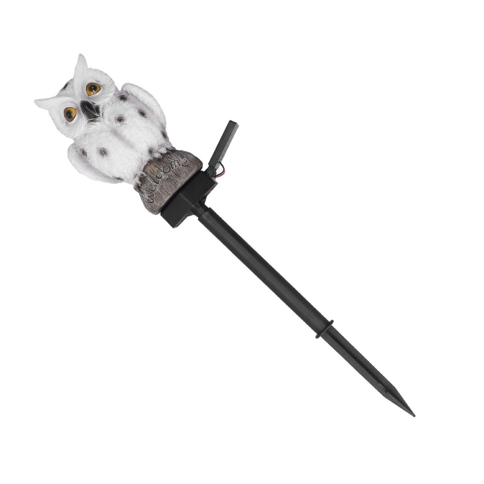 Solar Pathway Lights Outdoor Solar Garden Lights Owl Design Solar Powered Landscape Light For Patio Yard Driveway