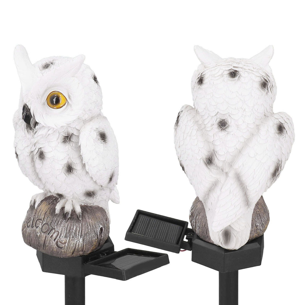 Solar Pathway Lights Outdoor Solar Garden Lights Owl Design Solar Powered Landscape Light For Patio Yard Driveway