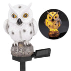 Solar Pathway Lights Outdoor Solar Garden Lights Owl Design Solar Powered Landscape Light For Patio Yard Driveway