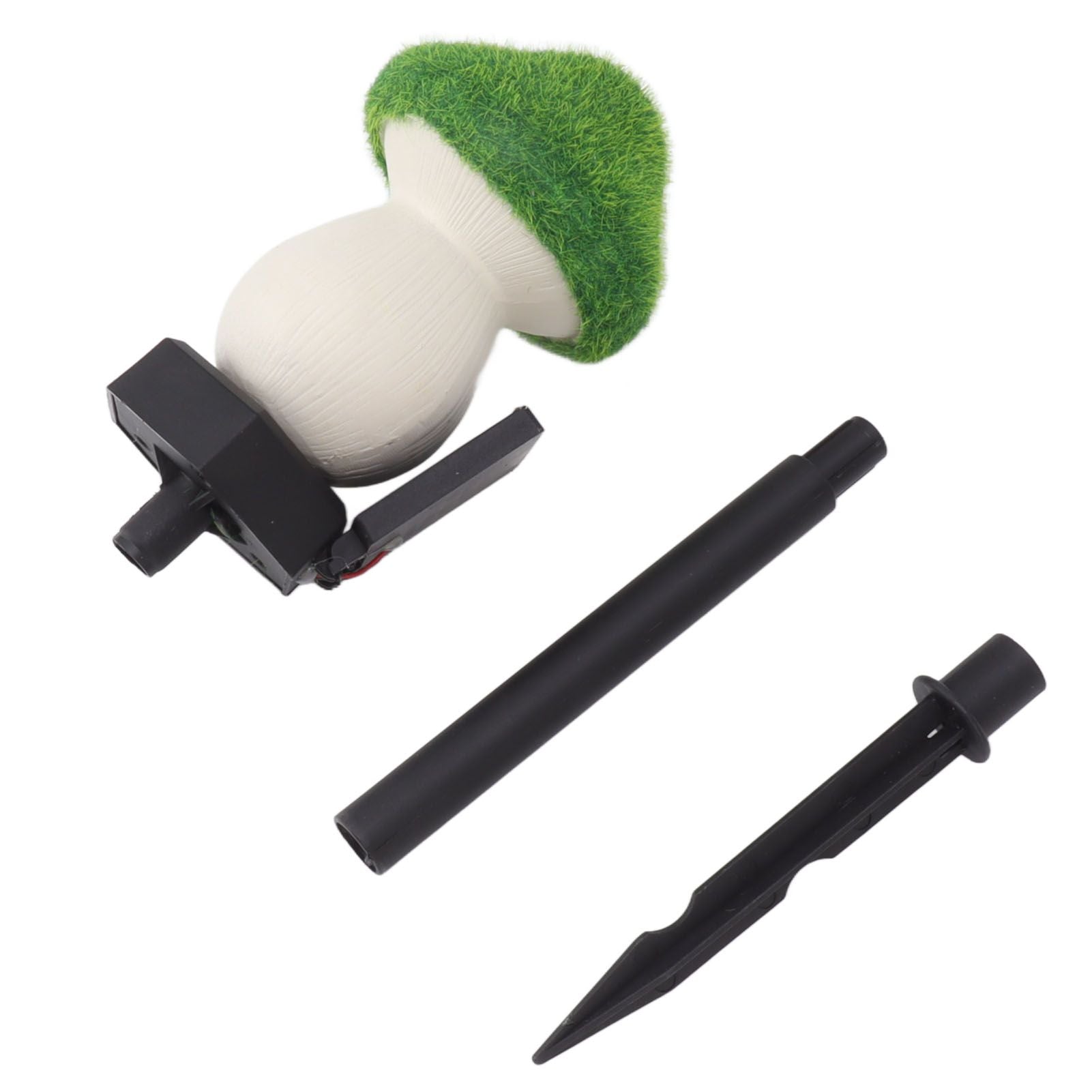 Mushroom Solar Light Garden Outdoor Light Flocking Landscape Decoration Ground Fixed Ambient Lighting Main image