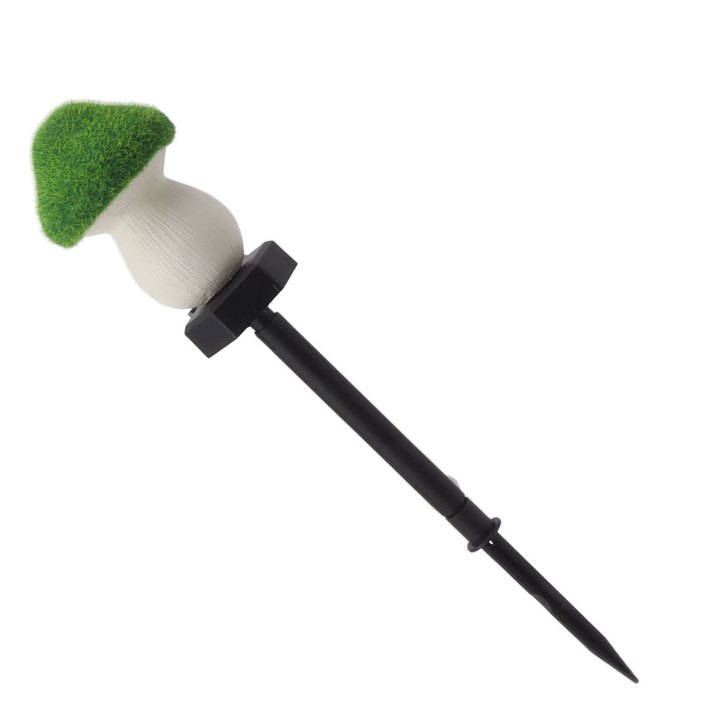 Mushroom Solar Light Garden Outdoor Light Flocking Landscape Decoration Ground Fixed Ambient Lighting