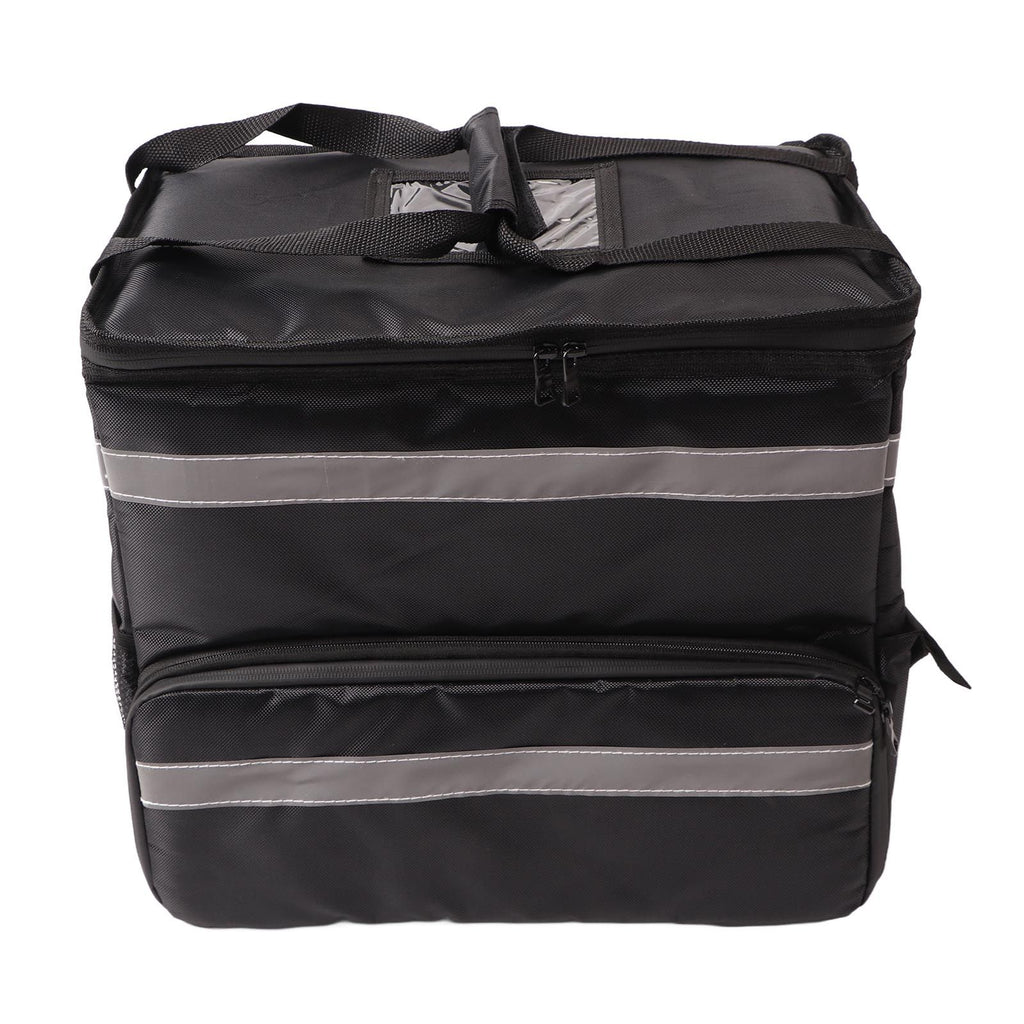 50L Insulated Pizza Delivery Backpack Take Out Food Delivery Thermal Backpack with Expandable Layer for Camping Travel