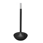 Cordless Table Lamp Innovative Candle Shape 3 Levels Brightness Dimmable Rechargeable LED Desk Lamp Black