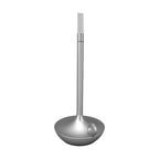 Cordless Table Lamp Innovative Candle Shape 3 Levels Brightness Dimmable Rechargeable LED Desk Lamp Silver
