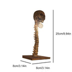 Skeleton Lamp Halloween 3D LED Skeleton Lamp Haunted House Ornament Prop Gifts for Birthday