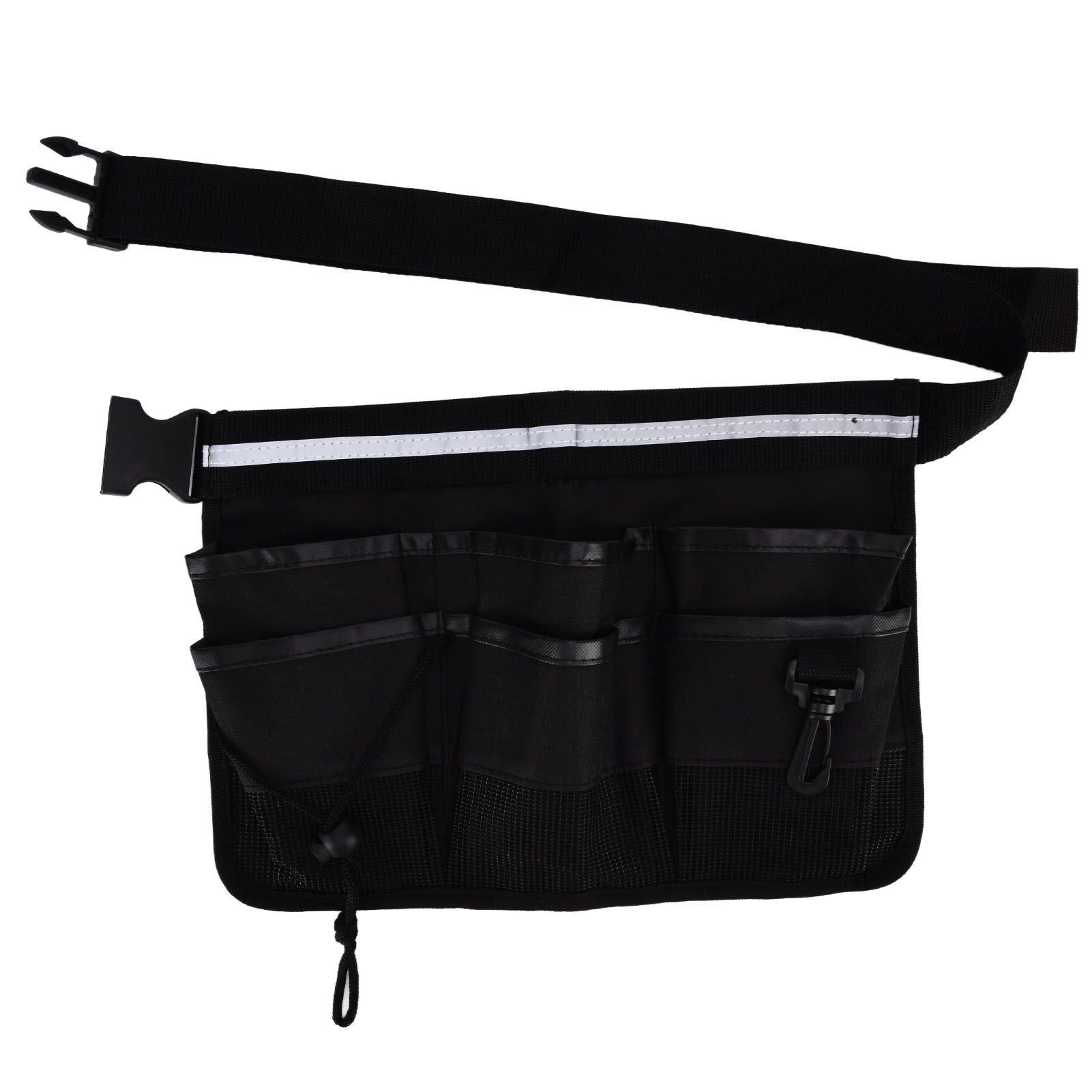 Garden Tool Pocket Adjustable Portable Multi Pocket Design Tool Storage Bag for Storage Tools ItemsBlack Main image
