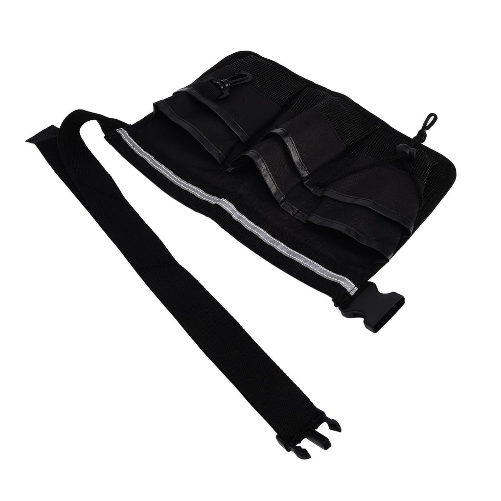 Garden Tool Pocket Adjustable Portable Multi Pocket Design Tool Storage Bag for Storage Tools ItemsBlack