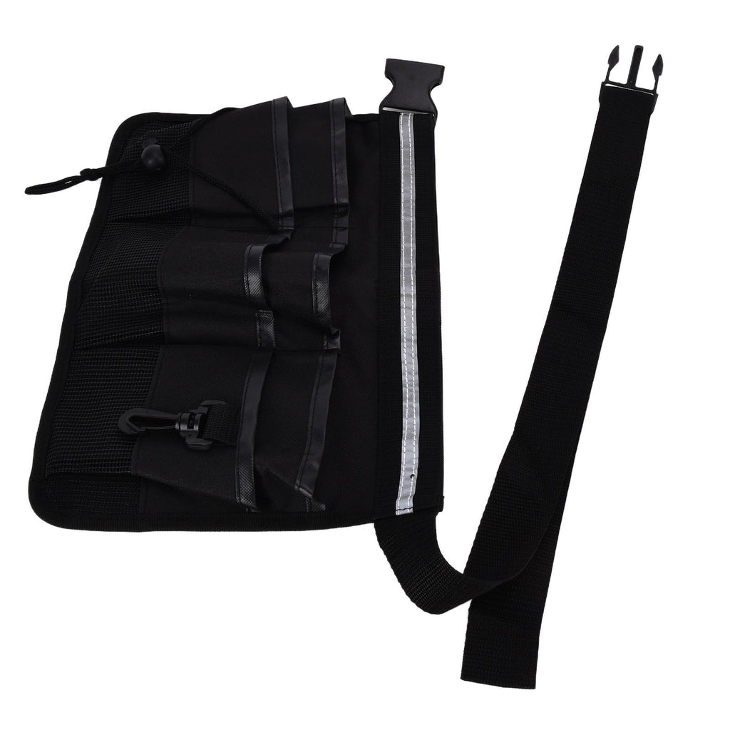 Garden Tool Pocket Adjustable Portable Multi Pocket Design Tool Storage Bag for Storage Tools ItemsBlack