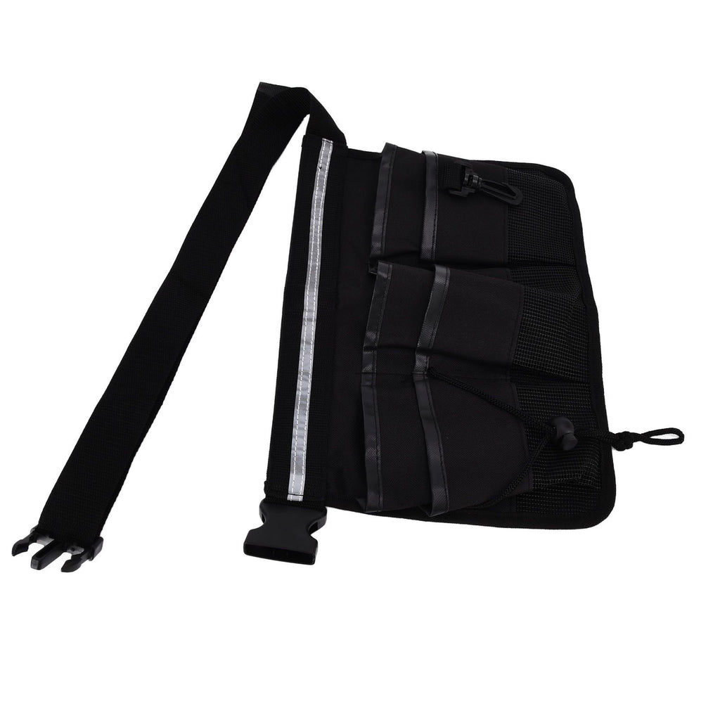 Garden Tool Pocket Adjustable Portable Multi Pocket Design Tool Storage Bag for Storage Tools ItemsBlack