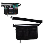 Garden Tool Pocket Adjustable Portable Multi Pocket Design Tool Storage Bag for Storage Tools ItemsBlack
