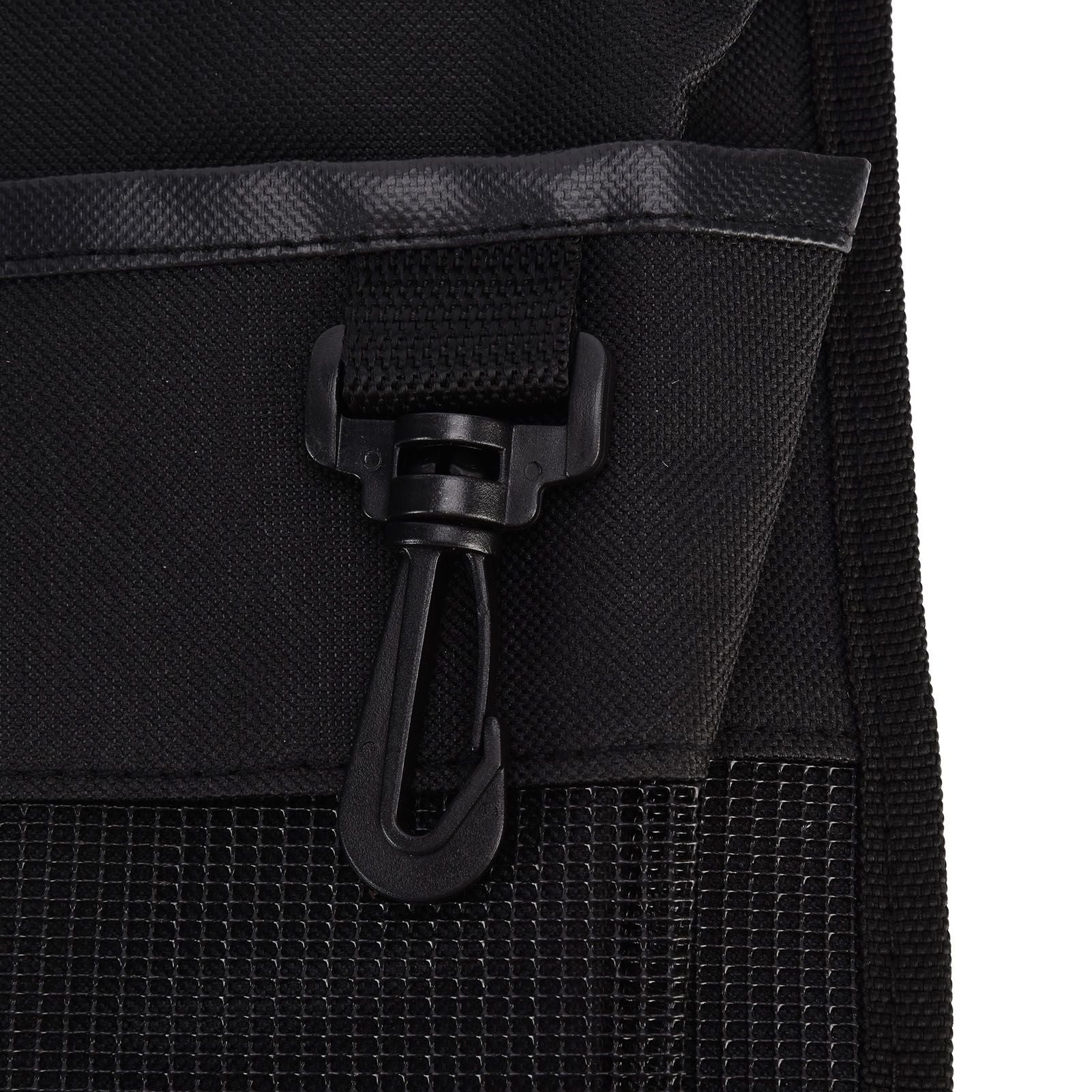 Garden Tool Pocket Adjustable Portable Multi Pocket Design Tool Storage Bag for Storage Tools ItemsBlack