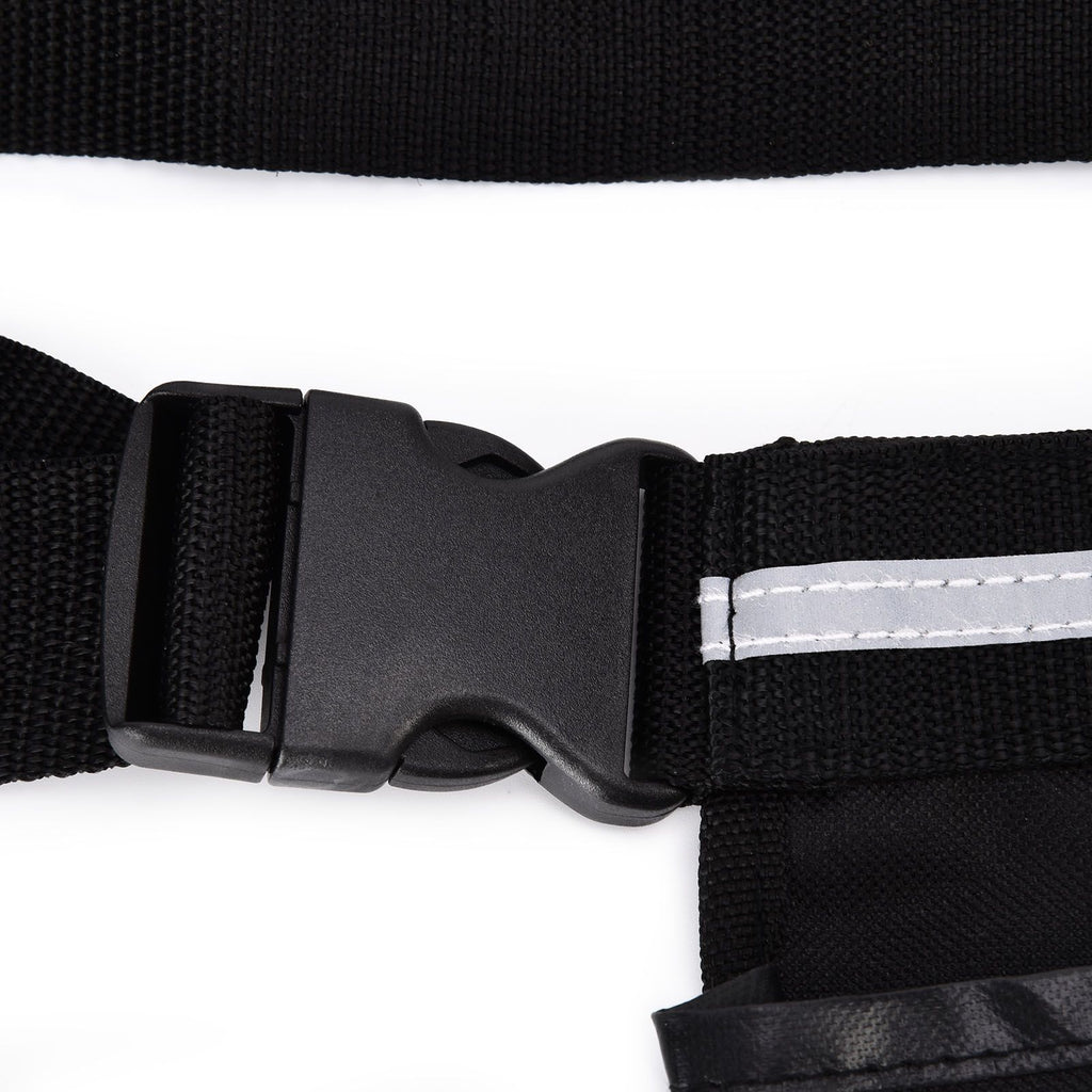 Garden Tool Pocket Adjustable Portable Multi Pocket Design Tool Storage Bag for Storage Tools ItemsBlack