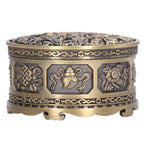 Incense Holder Burner Copper Aroma Burner Home Decoration Ornament for Indoor Temple