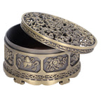 Incense Holder Burner Copper Aroma Burner Home Decoration Ornament for Indoor Temple