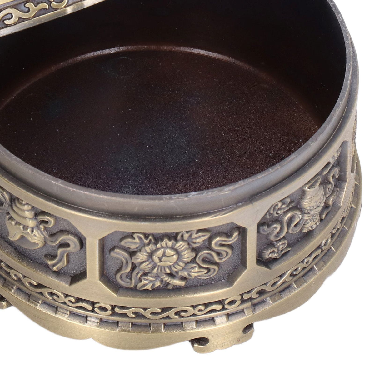 Incense Holder Burner Copper Aroma Burner Home Decoration Ornament for Indoor Temple