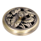 Coil Incense Burner Tray Vintage Incense Bowl Holder Metal Alloy for Living Room Bedroom Office368