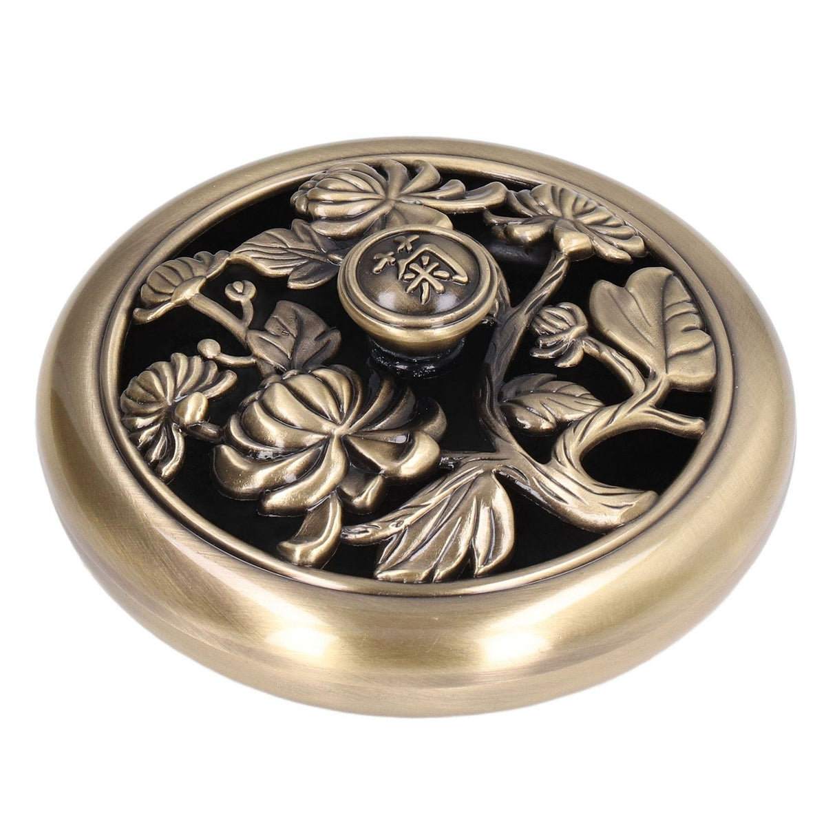 Coil Incense Burner Tray Vintage Incense Bowl Holder Metal Alloy for Living Room Bedroom Office367 Hauptbild