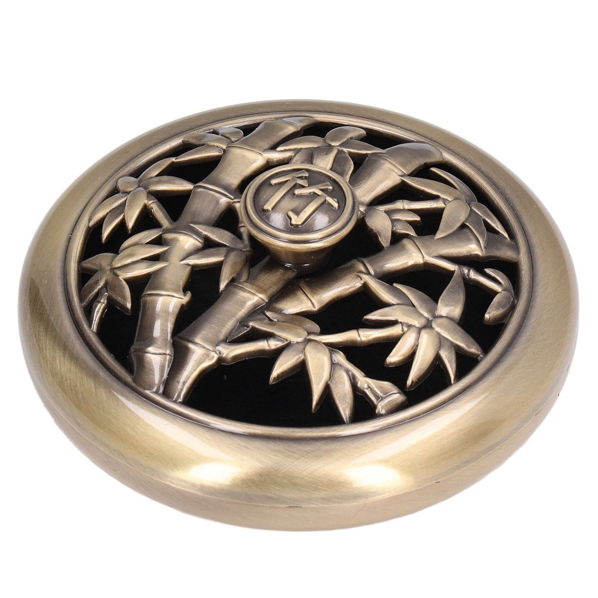 Coil Incense Burner Tray Vintage Incense Bowl Holder Metal Alloy for Living Room Bedroom Office366 Hauptbild