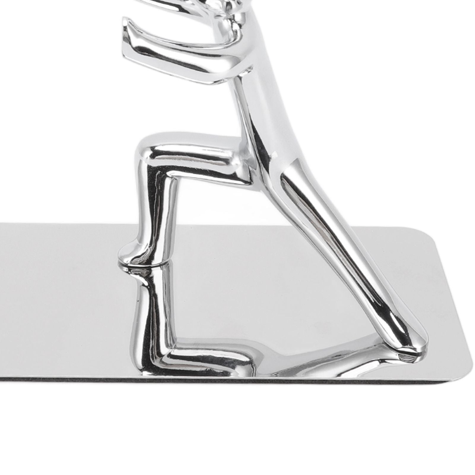 Metal Bookends Kung Fu Man Design Durable Rustproof Metal High Stability Book Ends for Home Office Library