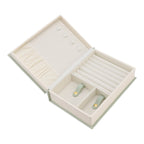 Jewellery Box Leather Jewelry Storage Case Large Capacity Portable for Earring Necklace