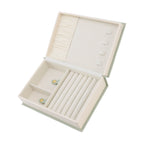Jewellery Box Leather Jewelry Storage Case Large Capacity Portable for Earring Necklace