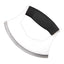 Stainless Steel Pizza Cutter with Cover Ergonomic Anti Slip Handle Rocker Cutter