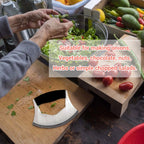 Stainless Steel Pizza Cutter with Cover Ergonomic Anti Slip Handle Rocker Cutter