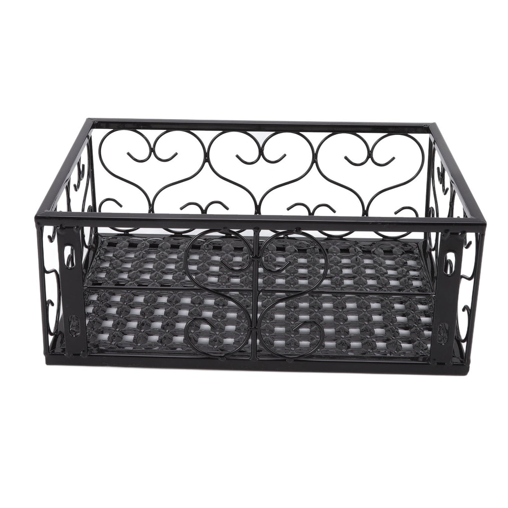 Balcony Flower Pot Stand Thickened Iron Decorative Patio Railing Shelf With Retainers for Windowsill Applicable to 2.5cm/1in Railing