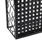 Balcony Flower Pot Stand Thickened Iron Decorative Patio Railing Shelf With Retainers for Windowsill Applicable to 2.5cm/1in Railing