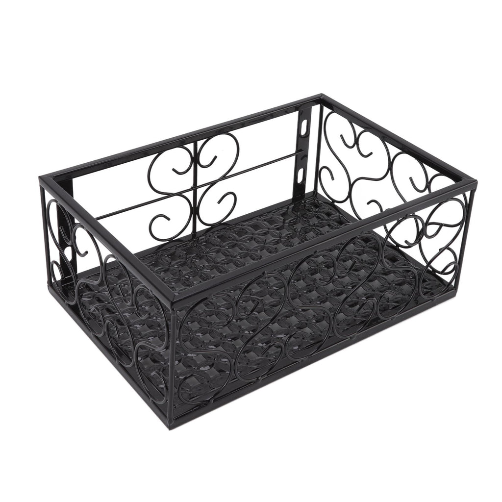 Balcony Flower Pot Stand Thickened Iron Decorative Patio Railing Shelf With Retainers for Windowsill Applicable to 6.5cm/2.6in Railing