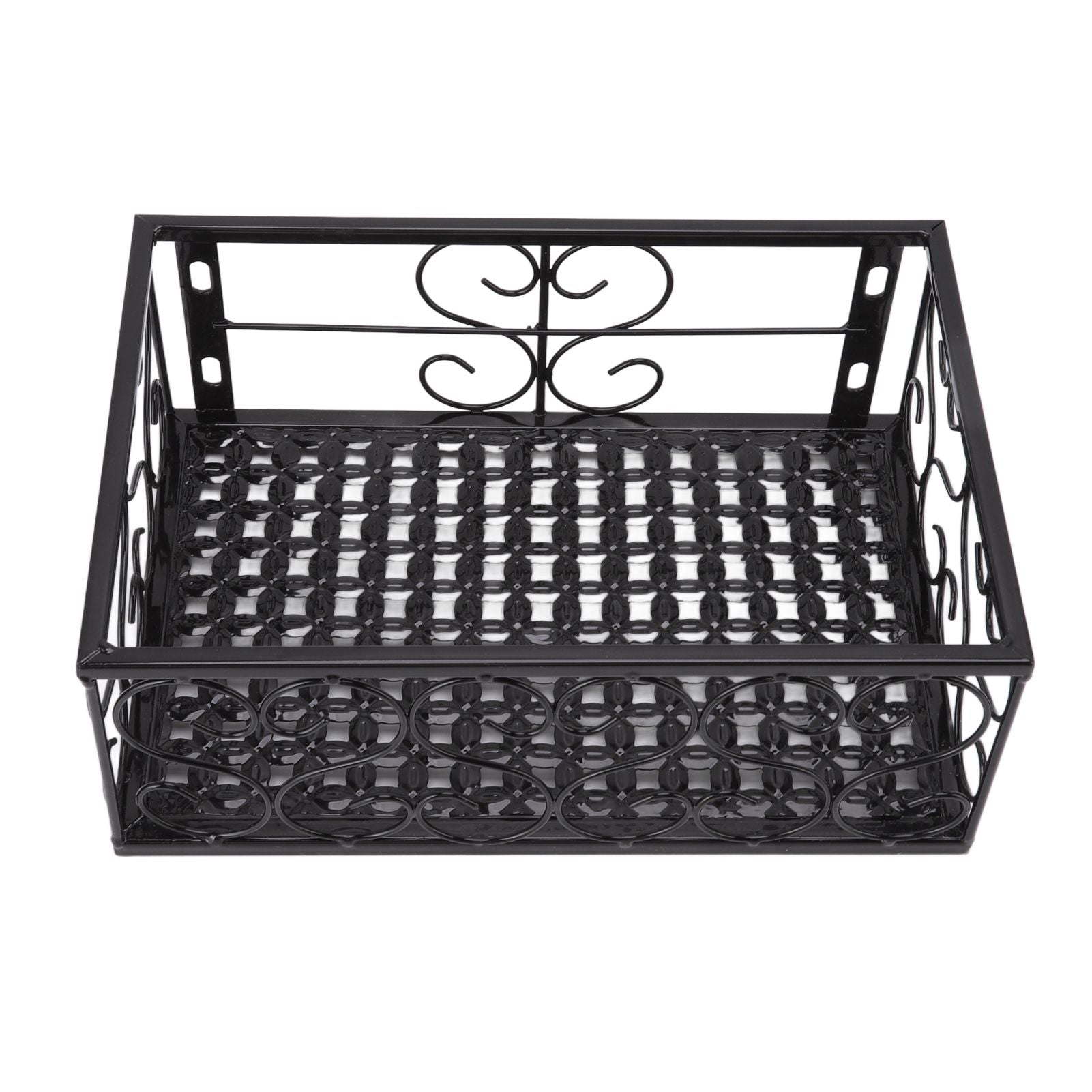 Balcony Flower Pot Stand Thickened Iron Decorative Patio Railing Shelf With Retainers for Windowsill Applicable to 6.5cm/2.6in Railing
