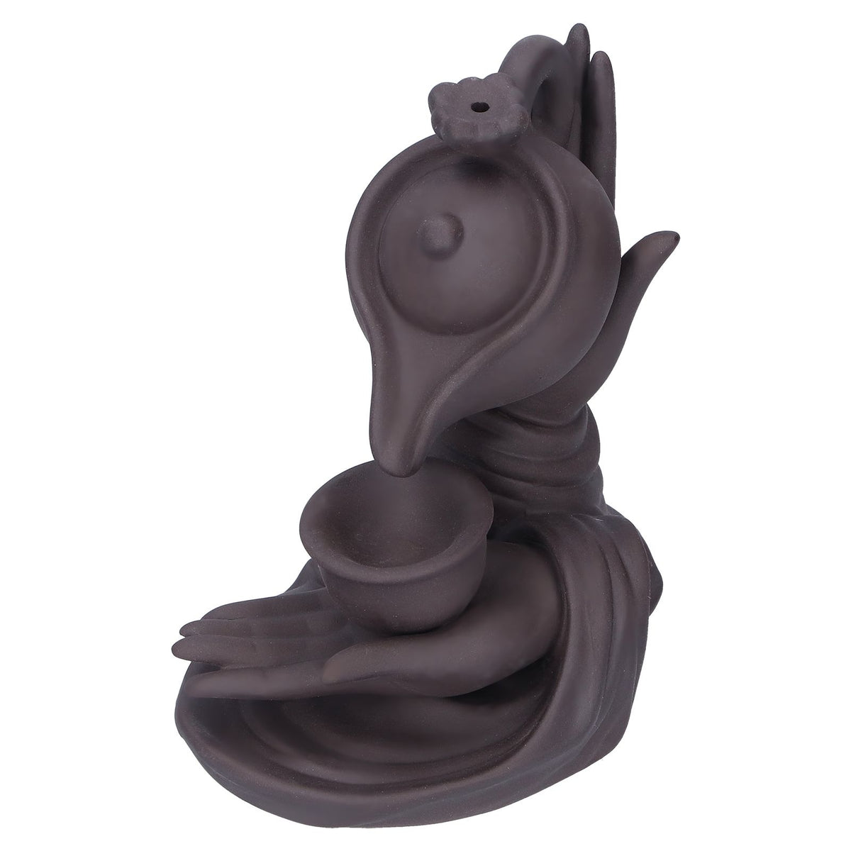 Buddha Hand Backflow Incense Burner Ornament Incense Holder Feng Shui Decorations