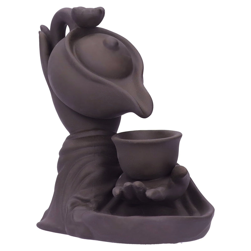 Buddha Hand Backflow Incense Burner Ornament Incense Holder Feng Shui Decorations