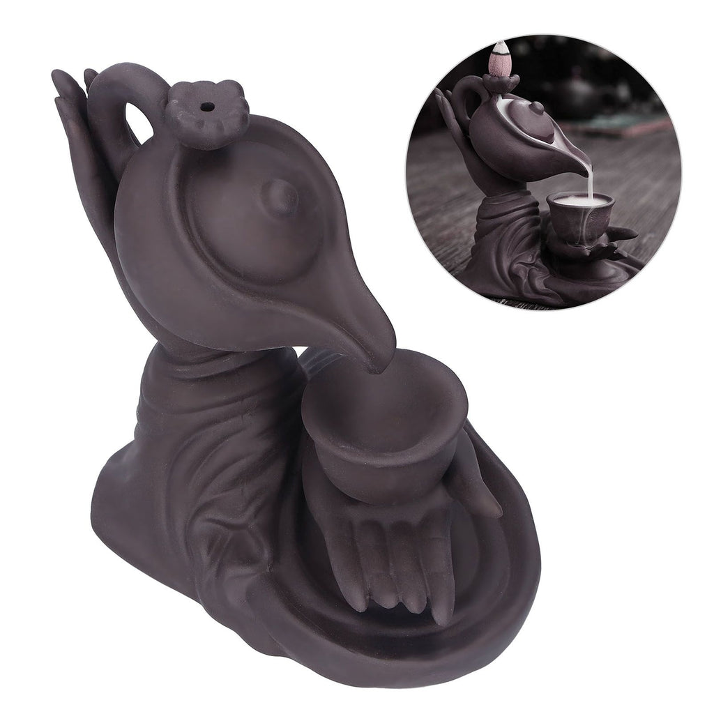 Buddha Hand Backflow Incense Burner Ornament Incense Holder Feng Shui Decorations