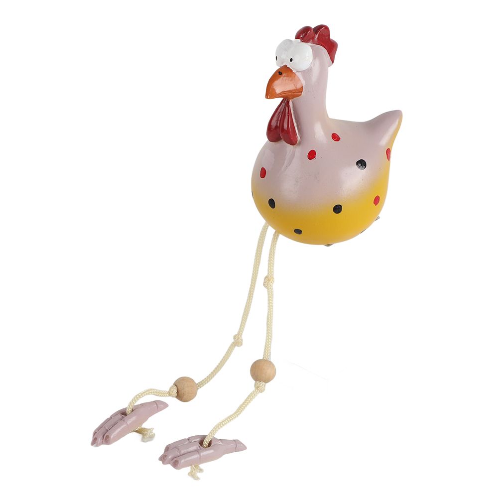 Garden Decoration Ceramic Chicken Hilde Decoration Animal Figurine Ornament for Home Decorative Craft Main image