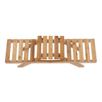 Wooden Standing Foldable 2-layered Potted Plant Flower Shelf Storage Rack Garden