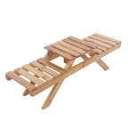 Wooden Standing Foldable 2-layered Potted Plant Flower Shelf Storage Rack Garden